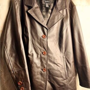 Women's Large Leather Jacket